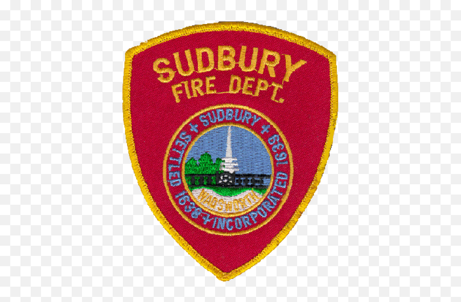 Fire Department Sudbury Massachusetts Emoji,Firefighter Badge Clipart