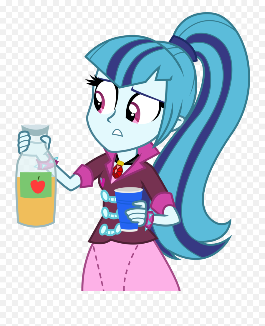 Download Clothing Clipart Juice Punch Grape Sonata Dusk - Naked My Little Pony Equestria Girl Sonata Dusk Emoji,Clothing Clipart