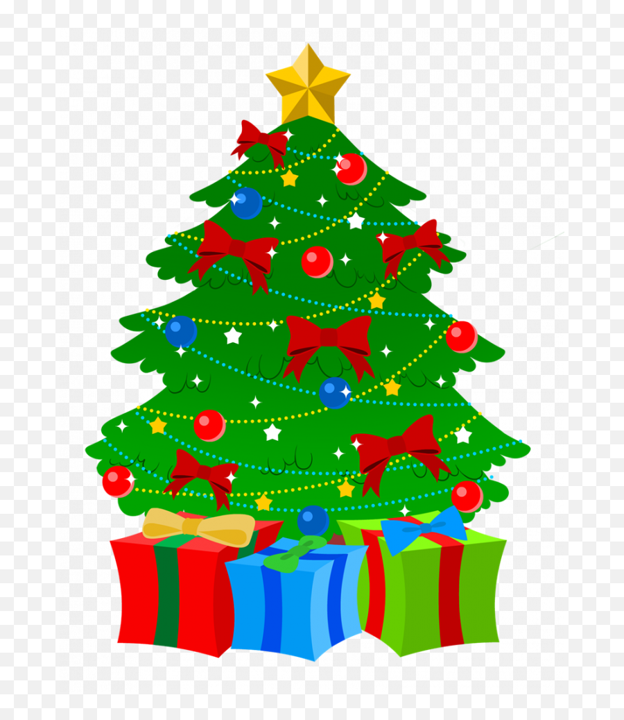 Christmas Christmas Tree Clip Art Free Imageschristmas - Christmas Tree Clipart Emoji,Christmas Tree Transparent Background