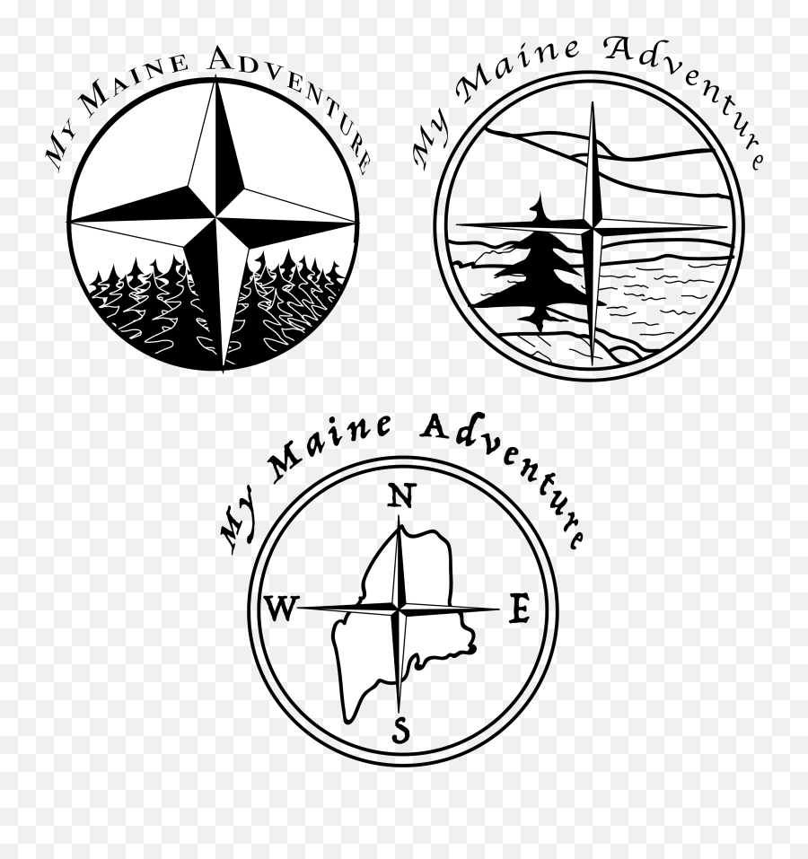 My Maine Adventure Logo Design - Dot Emoji,Adventure Logo
