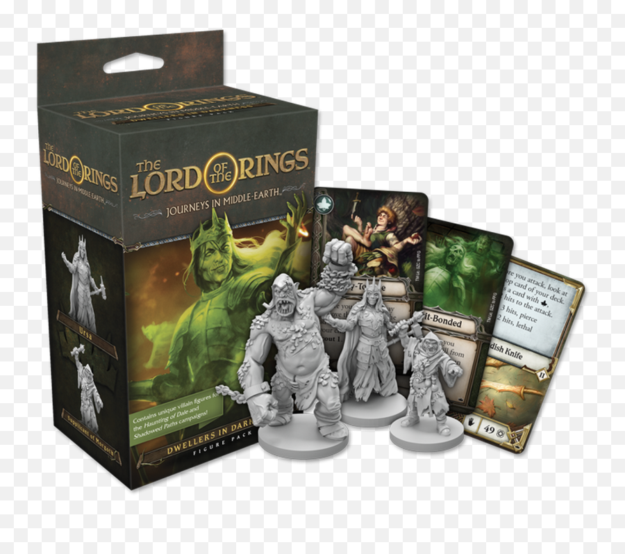 Lord Of The Rings - Dwellers In Darkness The Lord Of The Rings Journeys In Middle Earth Board Game Emoji,Lord Of The Rings Logo