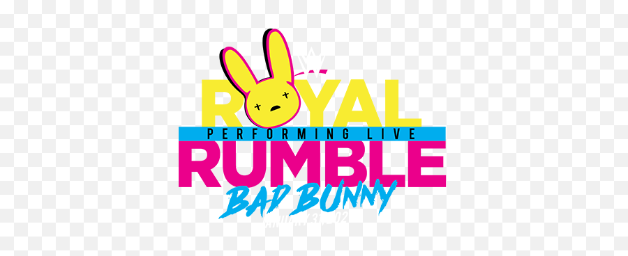 Wwe X Bad Bunny Merchandise - Royal Rumble Bad Bunny Logo Emoji,Bad Bunny Logo