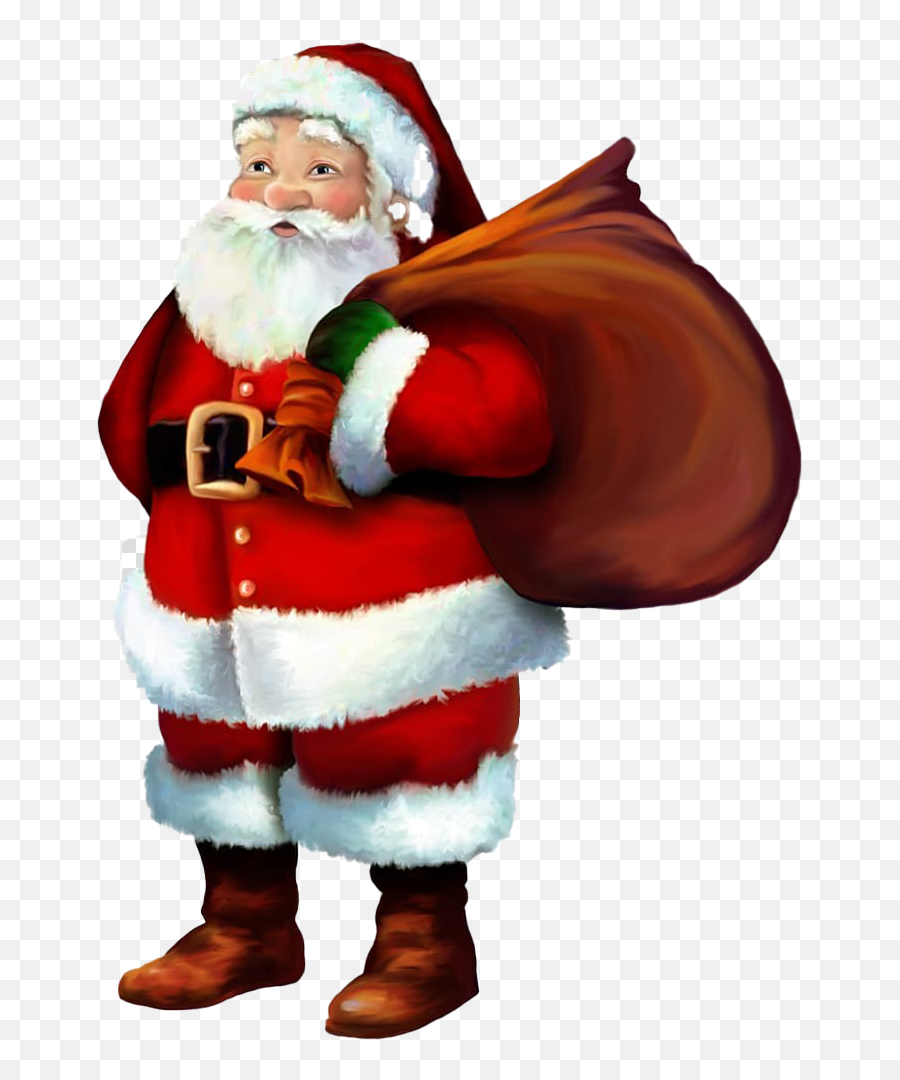 Father Christmas Transparent Png - Christmas Father Emoji,Christmas Transparent