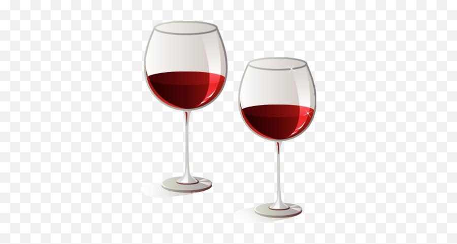 Wine Glass Wine Bottle Clip Art Free Clipart Of 6 - Clip Art Wine Glasses Emoji,Wine Bottle Clipart