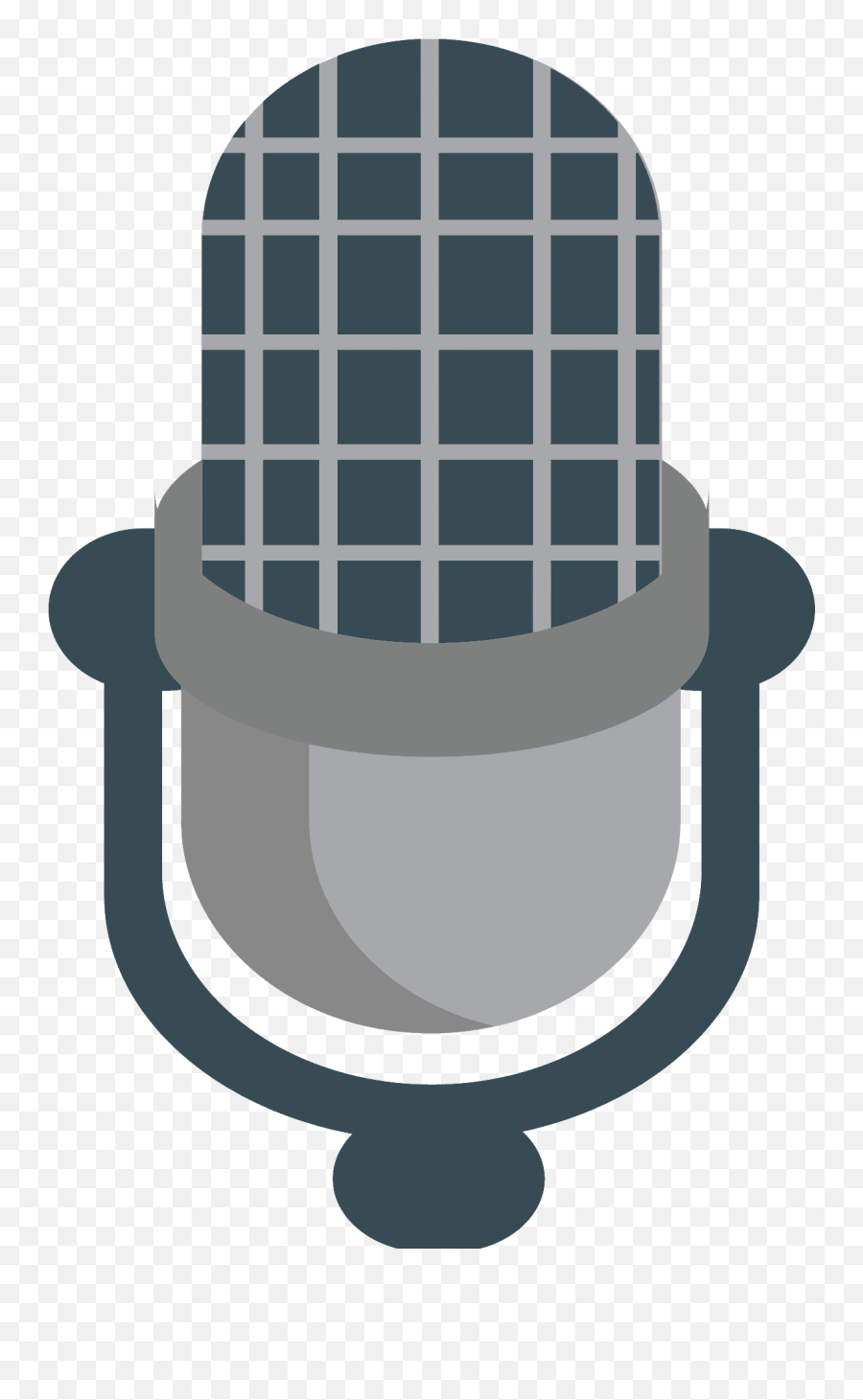 Studio Microphone Emoji Clipart Free Download Transparent - Emojis Microphone,Clipart Studio