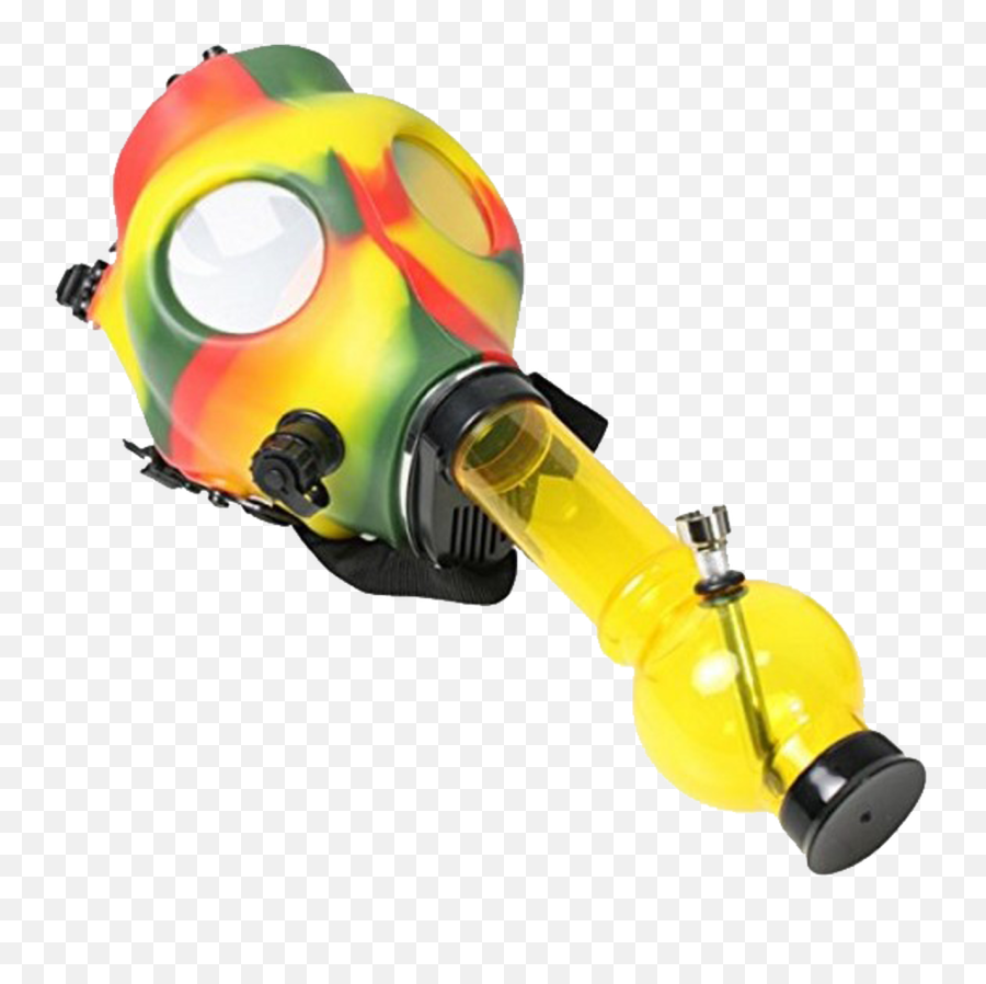 Colored Gas Mask - Orlando Novelty Gas Mask Bong Weed Emoji,Gas Mask Png