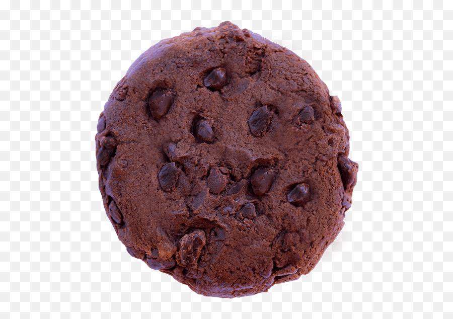 Double Dark Chocolate - Double Chocolate Cookie Transparent Background Emoji,Cookie Transparent