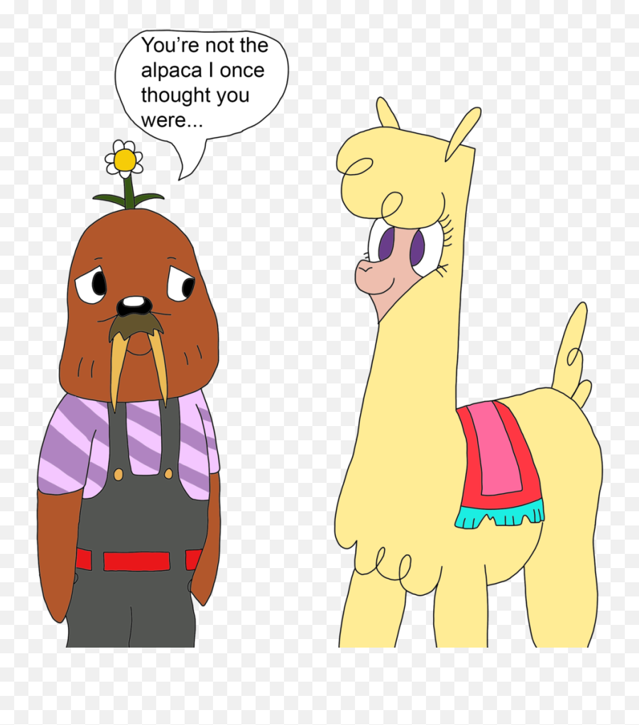 Vinesauce Tomodachi Life Alpaca - Walrus Tomodachi Life Emoji,Alpaca Clipart