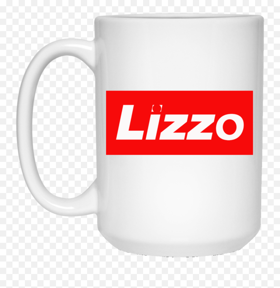 Lizzo Red Box Logo Mug - Serveware Emoji,Redbox Logo