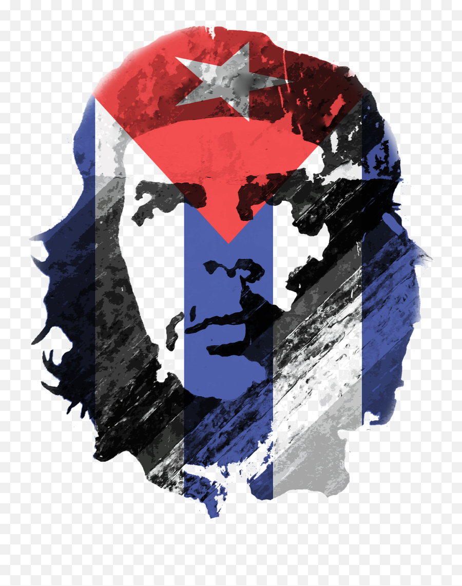 Che Guevara Cuba Revolution Png - Cuba Che Guevara Emoji,Cuban Flag Png