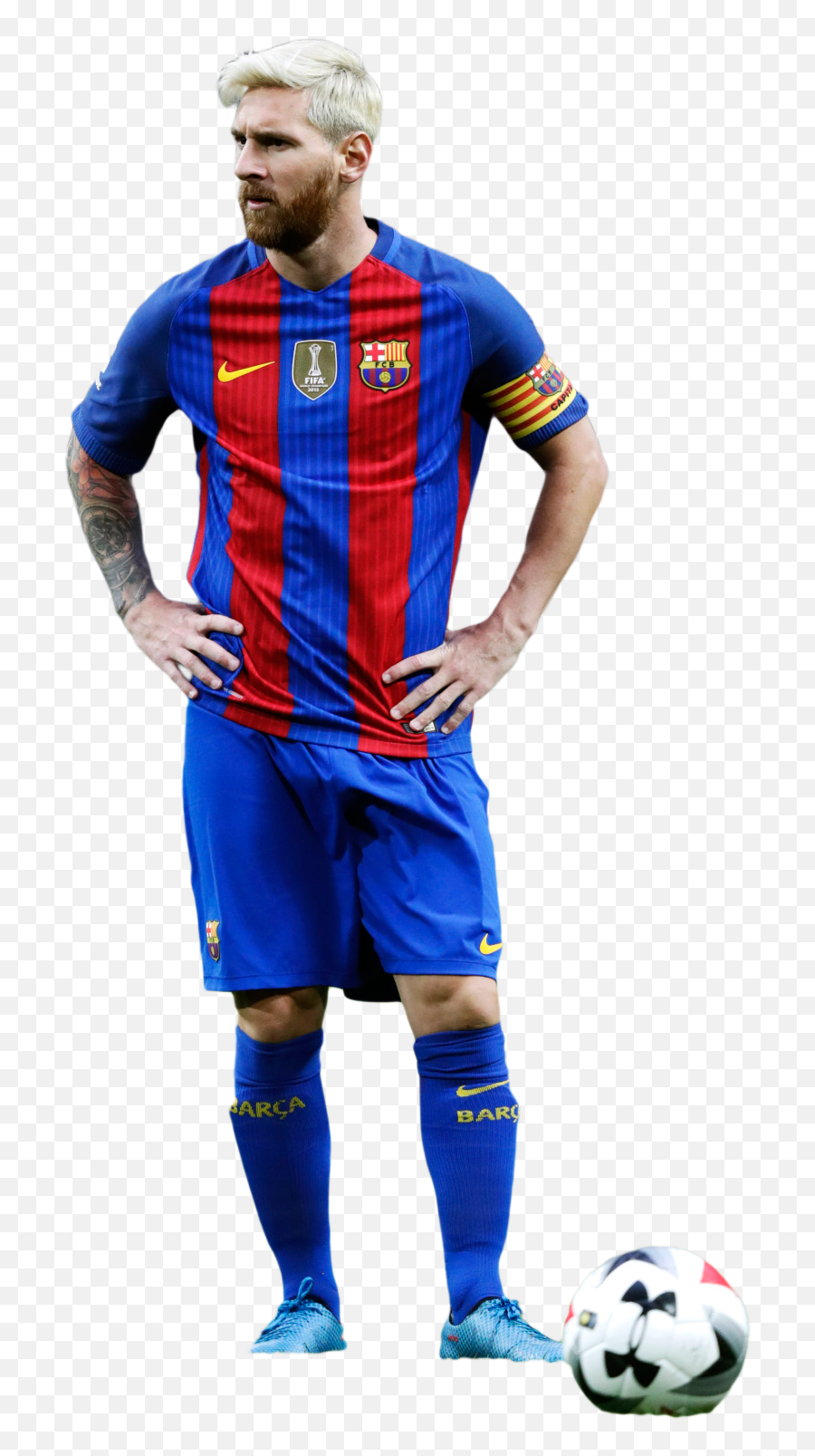 Lionel Messi Png Fc Barcelona 2017 - Barcelona Messi Clipart Emoji,Messi Png