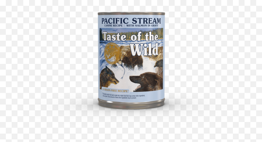 Pacific Stream Canine Recipe With Salmon In Gravy Taste - Taste Of The Wild Can Emoji,Canned Food Png