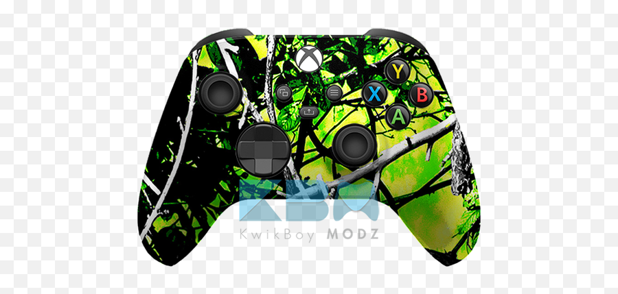 Toxic Camouflage Xbox Series Xs Controller Emoji,Game Controller Logo
