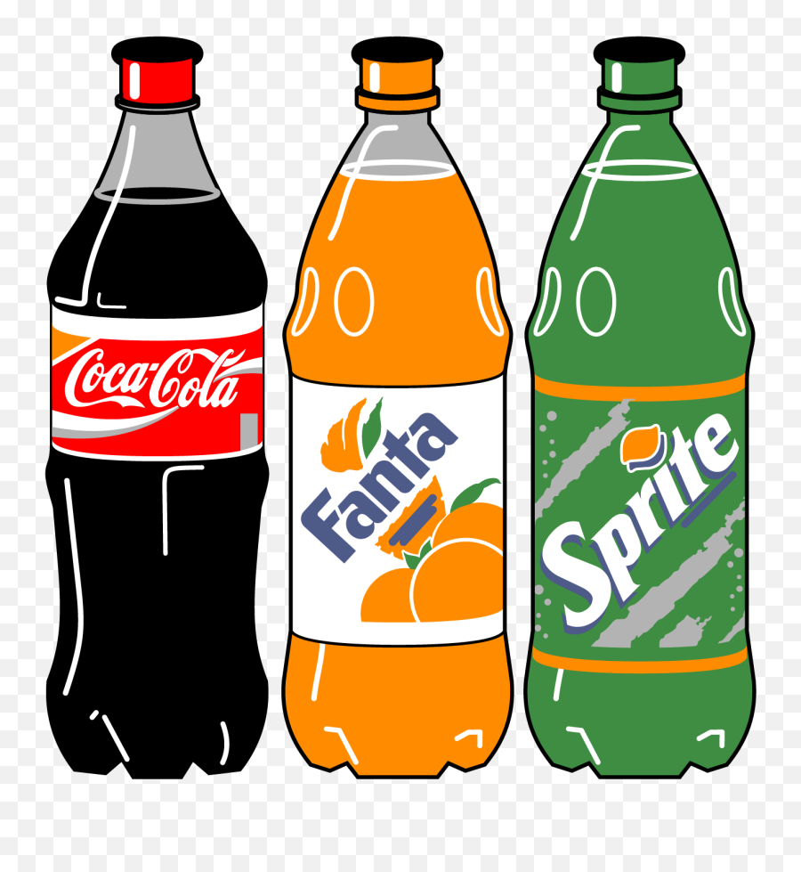 Cocacola Clipart Refresco - Soft Drinks Vector Png Emoji,Sprite Bottle Png