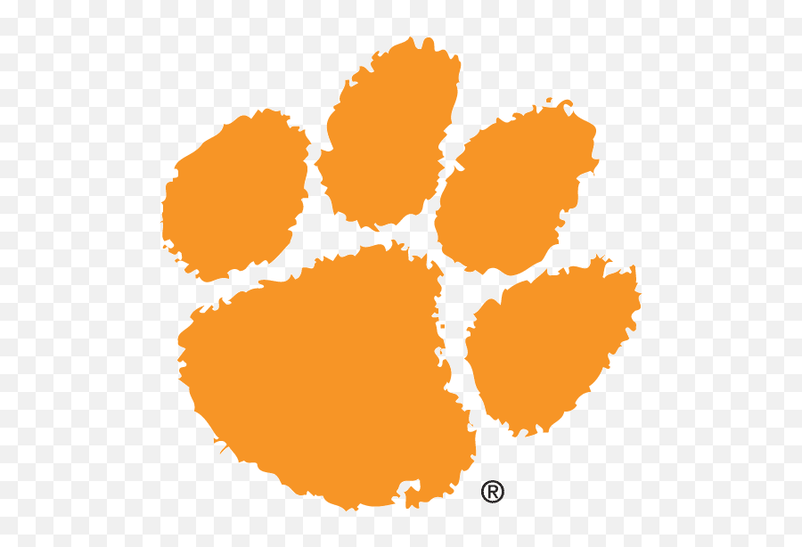 Clemson University Tiger Paw Logo Free Image Download Emoji,Steelers Logo Picture