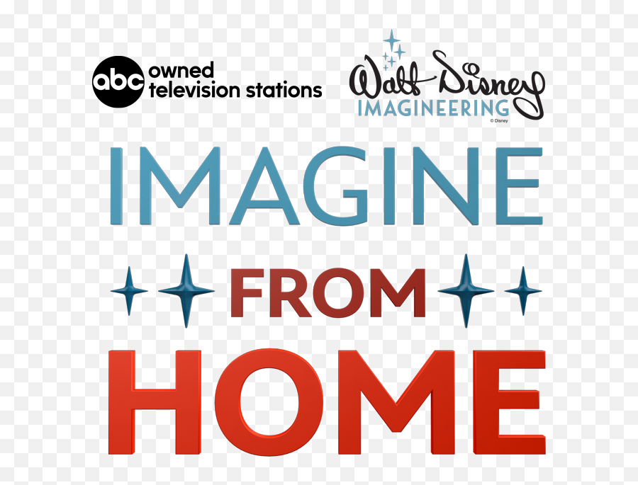 Imagine From Home - Landing Page Emoji,Walt Disney Television Logo