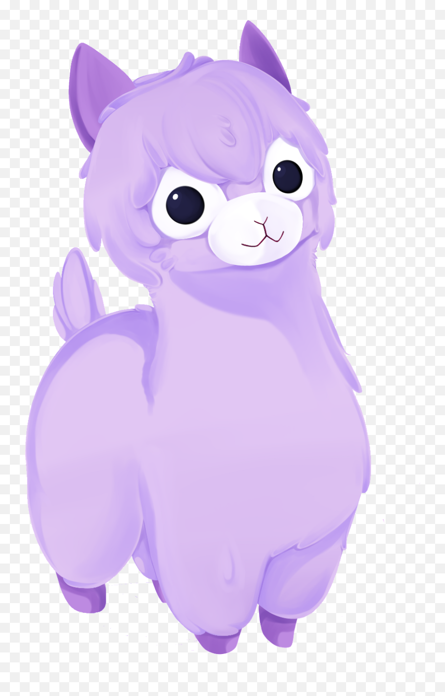 Kawaii Cute Llama Wallpapers - Purple Kawaii Cute Backgrounds Emoji,Cute Llama Clipart
