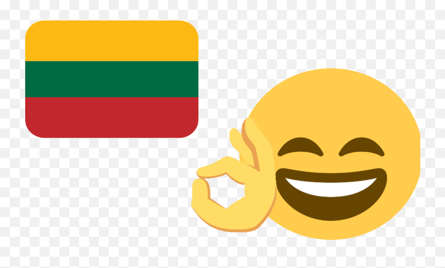 Ok Sign Emoji - Ok Lithuania Discord Emoji Transparent Png Happy,Discord Emojis Transparent