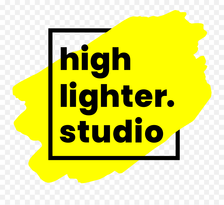 Highlighter Ecommerce Studio - Highlighter Logo Emoji,Studio Logo