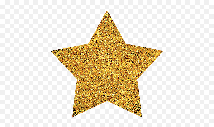 Star Png Transparent Background - Clip Art Glitter Gold Star Emoji,Paint 3d Make Background Transparent