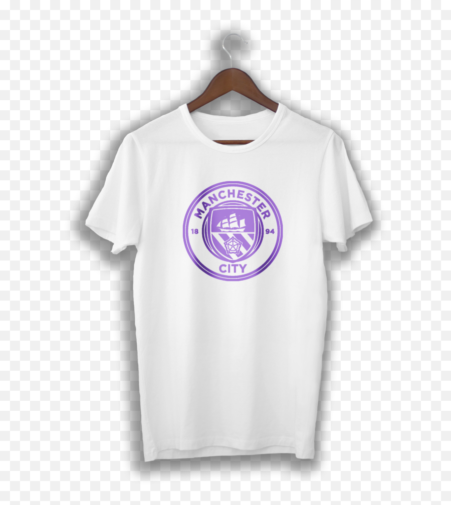 Manchester City T Shirt Logo - Short Sleeve Emoji,Man City Logo