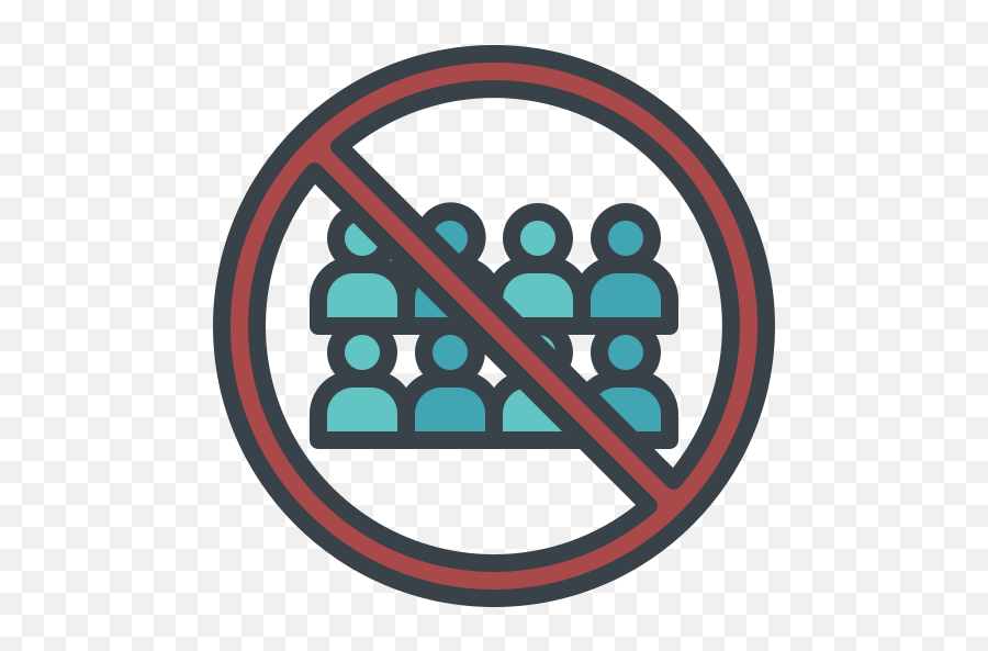 Crowd No People Covid - No Crowd Icon Png Emoji,Crowd Png