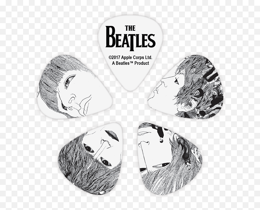 The Beatles Revolver Guitar Picks Accessories Du0027addario - Revolver Beatles Emoji,Revolver Transparent