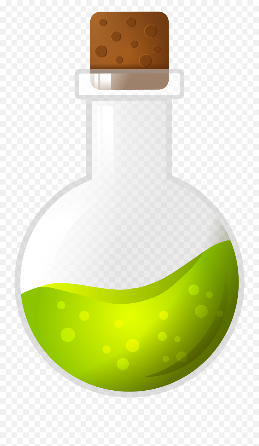 Potion Bottles Clipart No Background - Potion Clipart Transparent Background Emoji,Potion Bottle Clipart