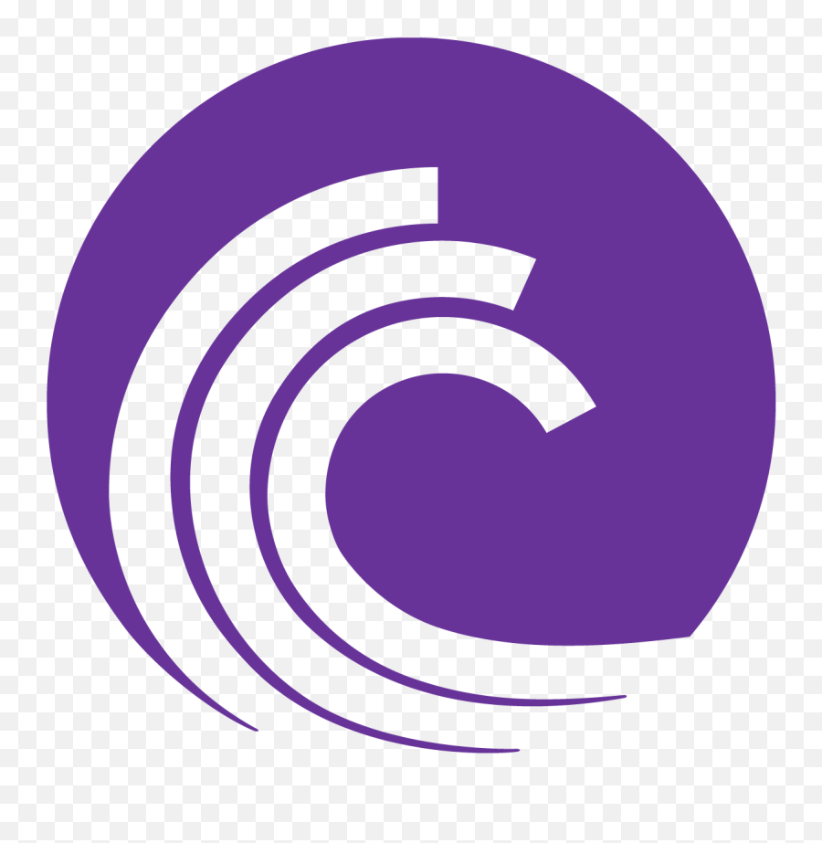 Purple Wave Logo - Bittorrent Png Emoji,Wave Logo