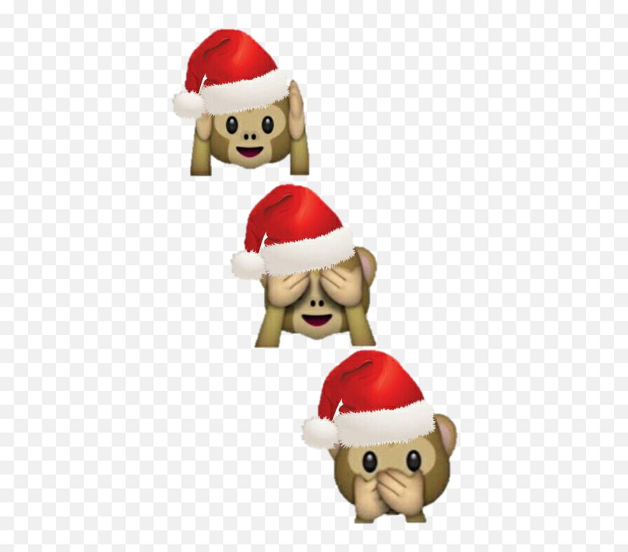 Download Ariana Grande Clipart Monkey - Christmas Emoji Emoji Monkey,Clipart Monkey