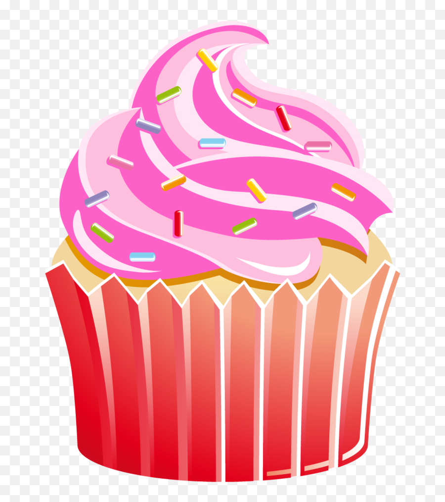 Free Cupcake Cliparts Png Images - Clip Art Cupcake Png Emoji,Birthday Cupcake Clipart