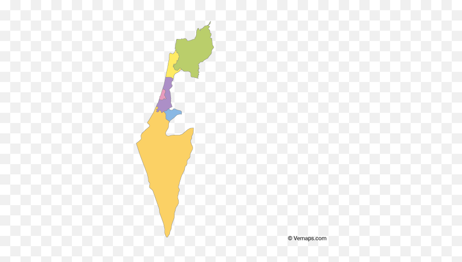 Flag Map Of Israel Free Vector Maps Emoji,Israel Flag Png
