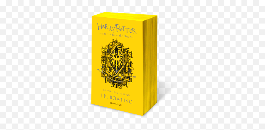 Hufflepuff House Edition Of Harry Potter And The Order Of The Phoenix - Paperback 9781526618177 Emoji,Hufflepuff Logo