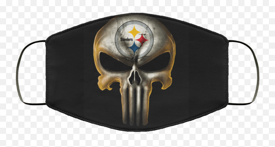 Pittsburgh Steelers The Punisher Mashup Face Mask Shirt Emoji,Pittsburgh Steeler Logo Pictures