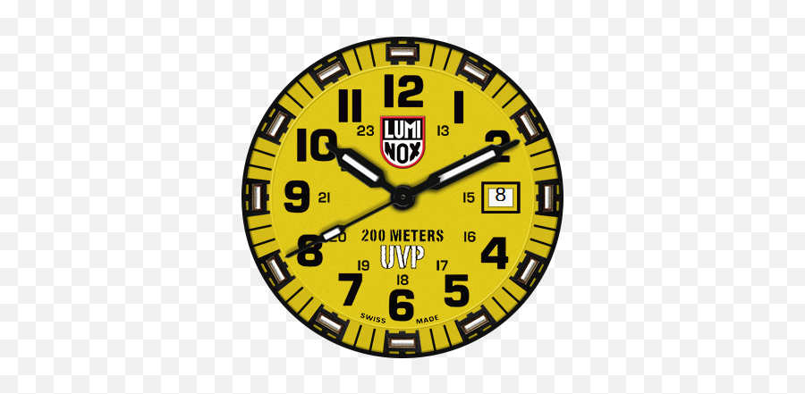 Download Luminox Navy Seal - Watch Face Luminox Full Size Emoji,Watch Face Png