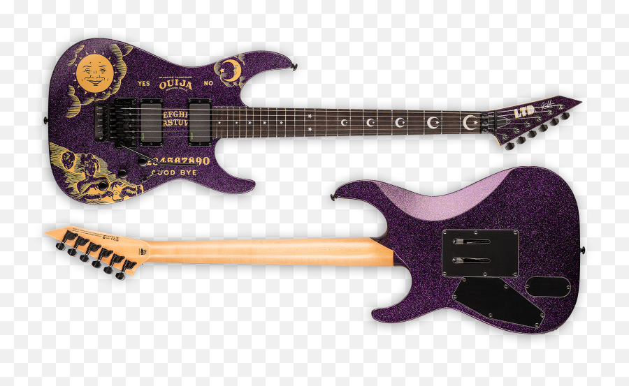 Ltd Ouija Sparkle - The Esp Guitar Company Emoji,Purple Sparkles Png