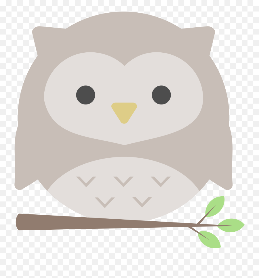 Owl Clipart - Soft Emoji,Owl Clipart