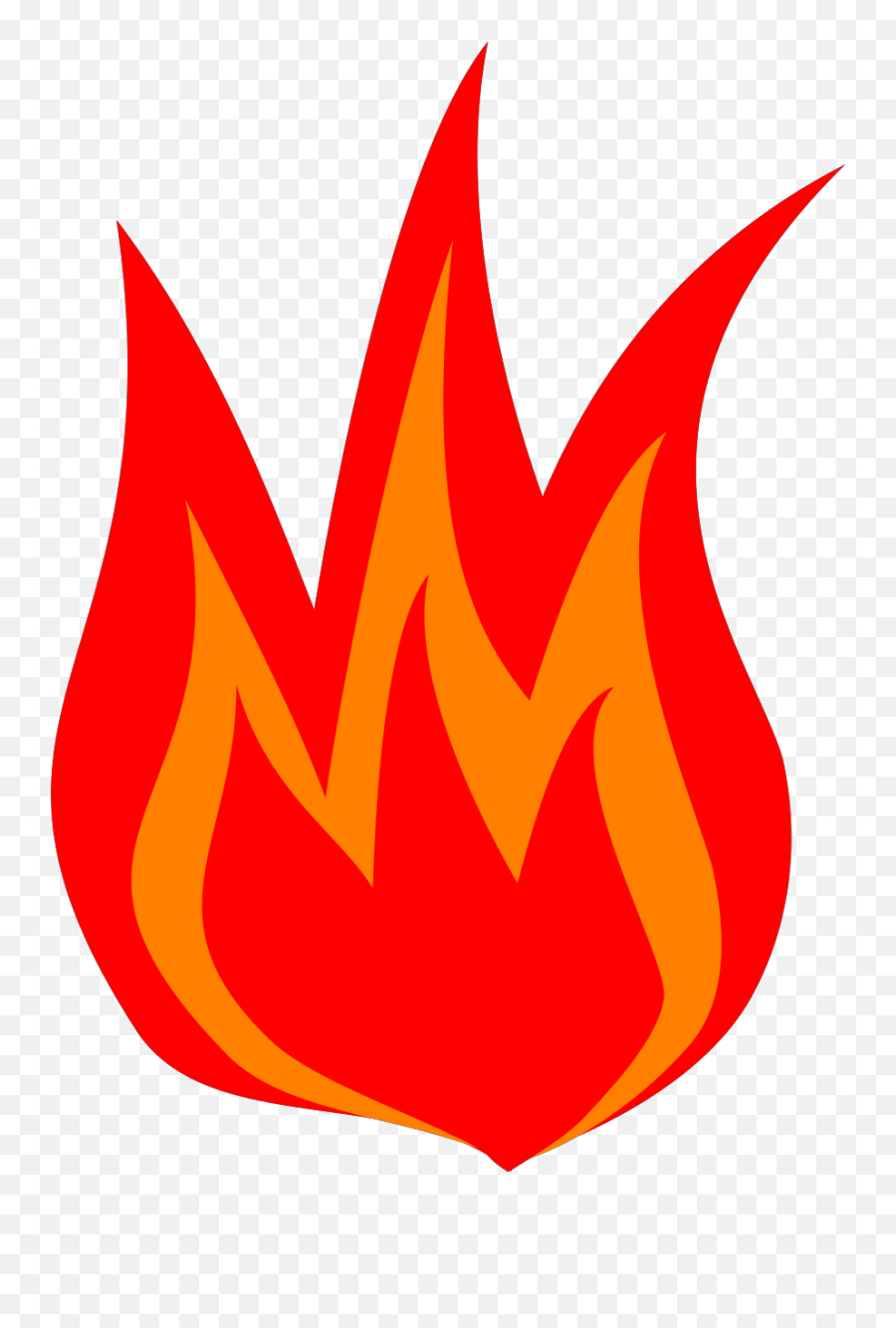 Vector Clip Art Online Royalty Free - Red Fire Clipart Emoji,Fire Logo