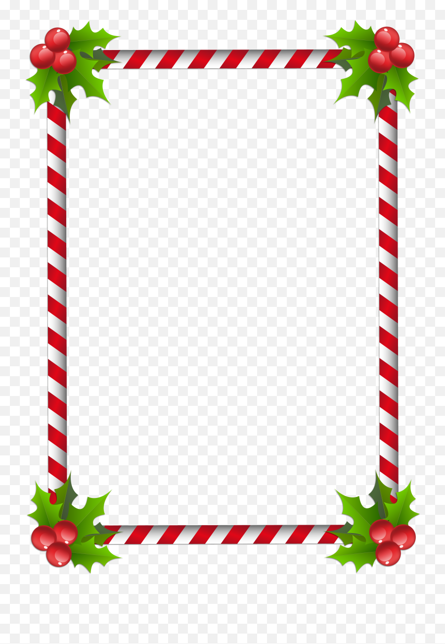 Christmas Transparent Classic Frame - Clip Art Christmas Border Emoji,Christmas Border Clipart