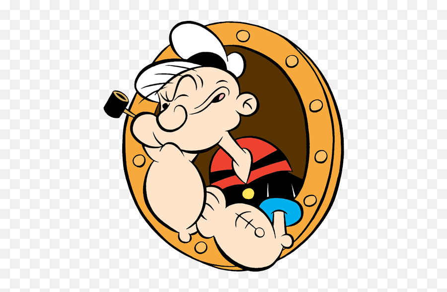 Free Popeye Png Download Free Clip Art Free Clip Art On - Popeye Clipart Emoji,Popeyes Logo Png
