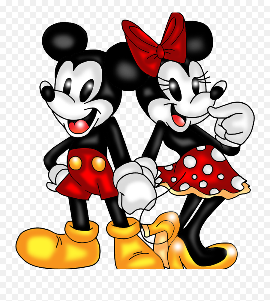 Transparent Ear Clip Art - Cute Minnie Mouse And Mickey Minnie Mouse Wallpaper Mickey Mouse Emoji,Mickey Mouse Ears Clipart