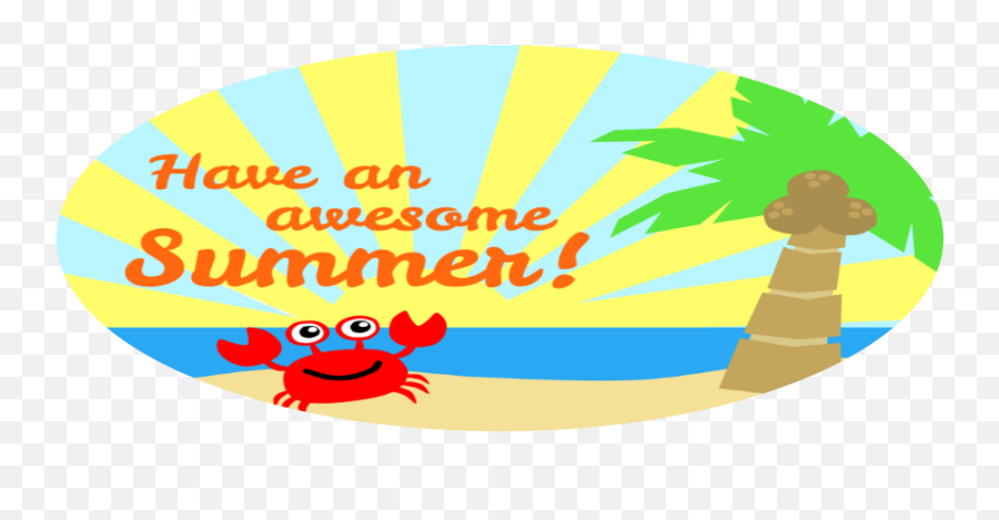 Last Day Of School Clipart - Happy Summer Emoji,Last Day Of School Clipart