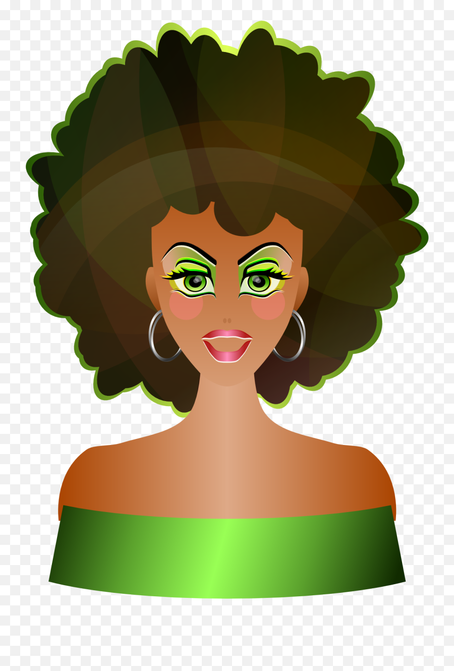 Nice Girl Cartoon Drawing Free Image Download - Natural Hair Emoji,Nice Clipart