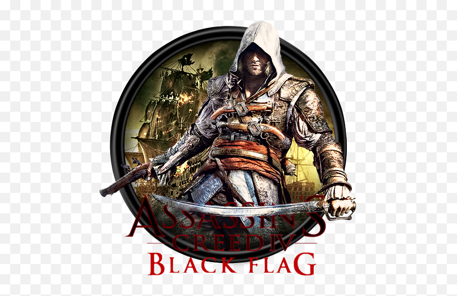 Assassin Creed 4 Black Flag Freedom Cry - Creed Poster Edward Emoji,Assassin's Creed Black Flag Logo