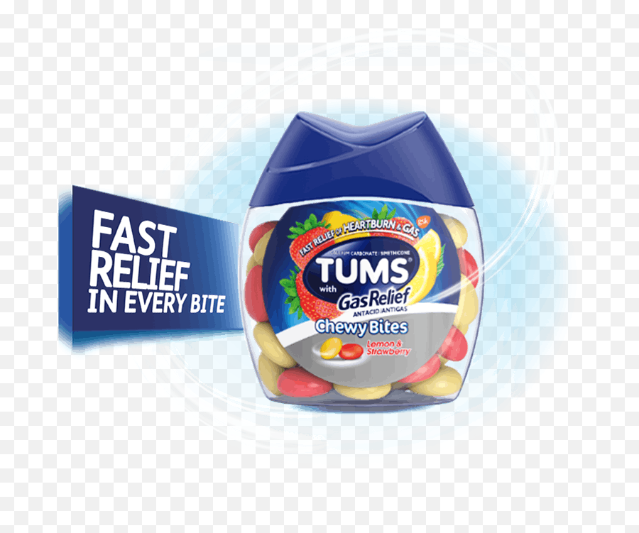 Tums Chewy Bites With Gas Relief - Tums For Stomach Ache Emoji,Chewy Logo