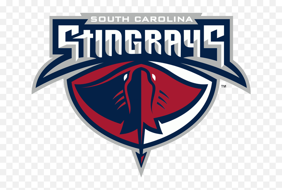 Echl Map - South Carolina Stingrays Logo Emoji,Gladiators Logos