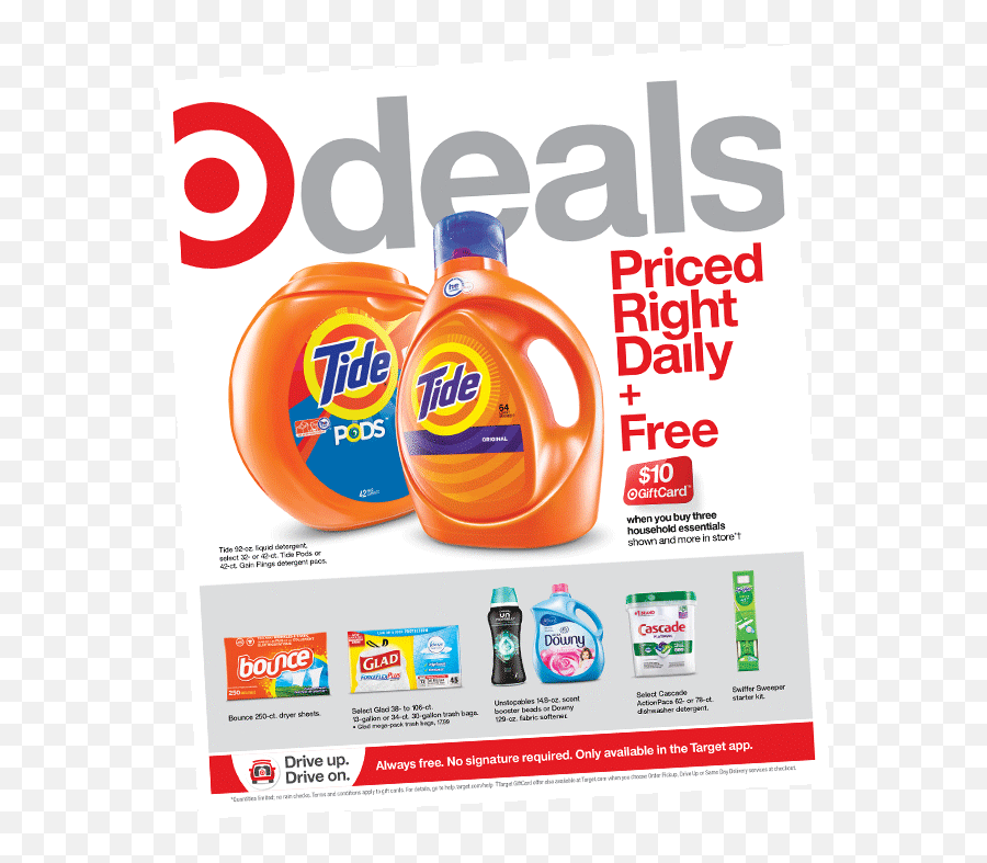 Target Your New Weekly Ad Is Here Milled - Tide Pods Emoji,Target Store Logo