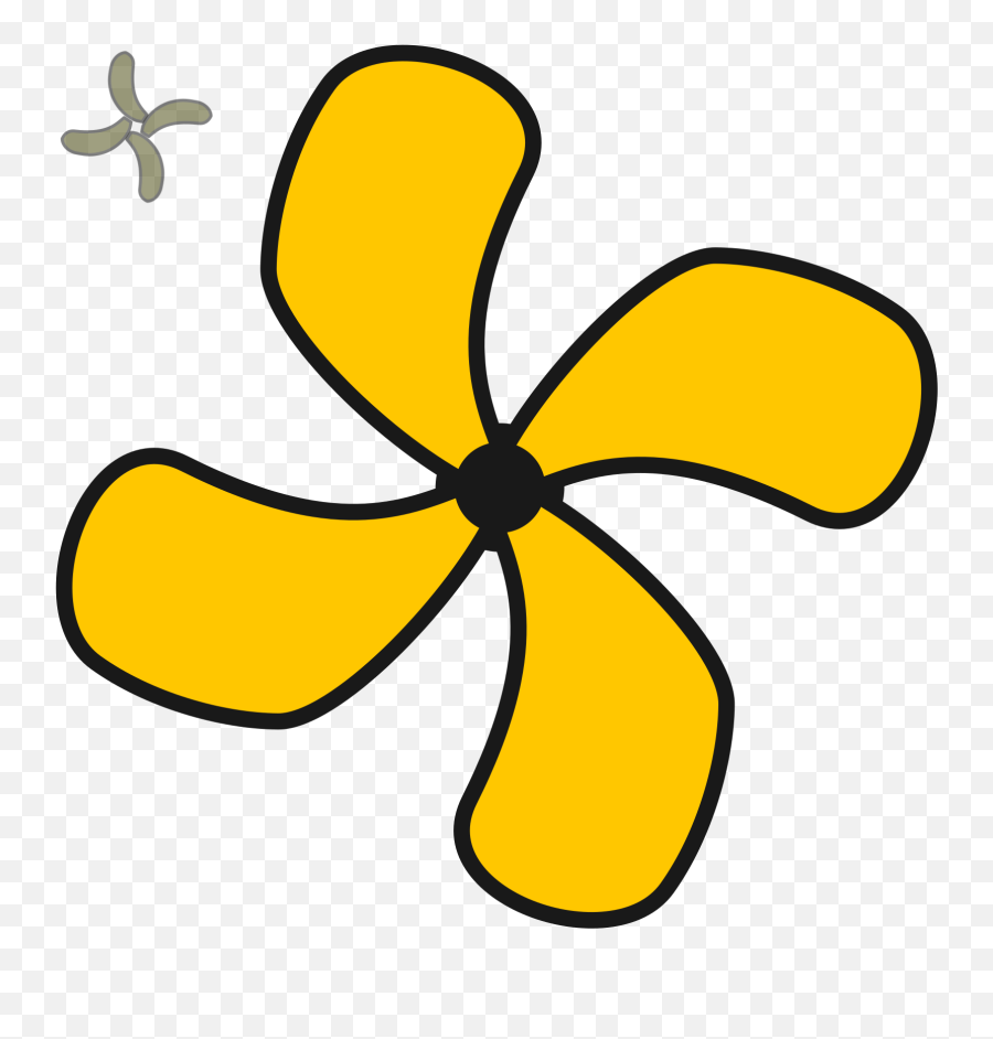 Yellow Fan Svg Vector Yellow Fan Clip - Clip Art Emoji,Fan Clipart