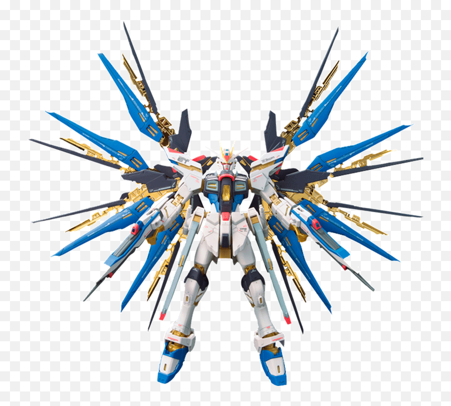 Bandai Gundam Model Rg 1144 Strikes Free 00q Red Gold - Gundam Strike Freedom Png Emoji,Gundam Png