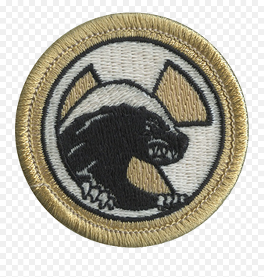 Radioactive Honey Badger Scout Patrol Patch - Honey Badger Patch Emoji,Honey Badger Logo